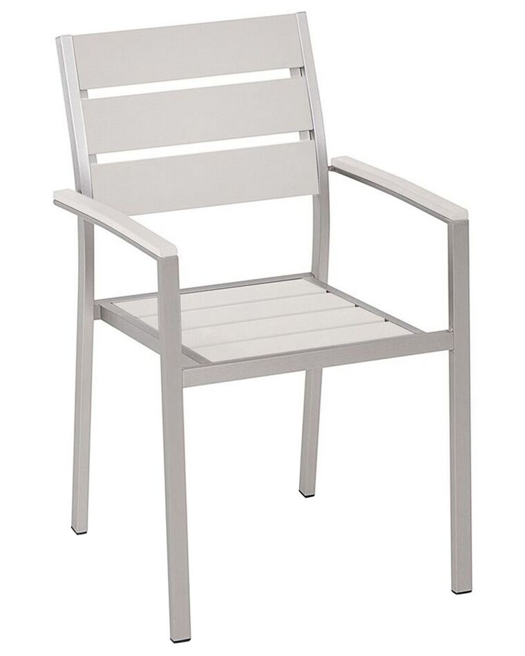 Garden Chair White VERNIO _785293