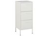 3 Drawer Metal Storage Cabinet White WOSTOK_826183