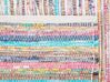 Tappeto multicolore in cotone 140 x 200 cm MERSIN_481524