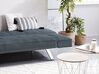 Sofá-cama de 3 lugares em tecido azul escuro BRISTOL II_742942