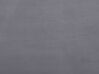 Cama de casal em veludo cinzento 180 x 200 cm FLAYAT_767540