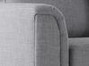 Canapé angle à gauche 4 places en tissu gris clair OSLO_693542