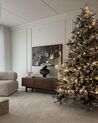 Künstlicher Weihnachtsbaum schneebedeckt 240 cm weiß BASSIE_901513