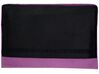3 Seater Velvet Fabric Sofa Purple SOTRA_706365