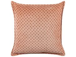 Koristetyyny sametti vaaleanpunainen 45 x 45 cm RHODOCOMA Koristetyyny sametti vaaleanpunainen 45 x 45 cm RHODOCOMA