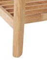 Tavolo console legno chiaro 90 x 40 cm TULARE_823457