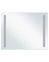Badspiegel mit LED-Beleuchtung rechteckig 60 x 70 cm LIRAC_796116