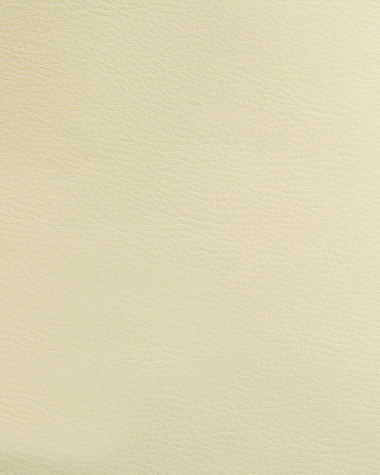 Bürostuhl beige Kunstleder Massagefunktion Heizfunktion COMFORT II ...