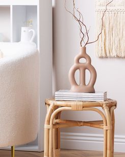 Kukkamaljakko posliini beige 28 cm KOZANI Kukkamaljakko posliini beige 28 cm KOZANI