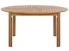 Zestaw ogrodowy drewniany stół i 6 krzeseł TOLVE_777868