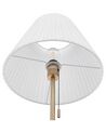 Metal Floor Lamp Brass and White TORYSA_825898