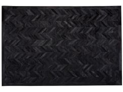 Matto lehmännahka musta 160 x 230 cm BELEVI Matto lehmännahka musta 160 x 230 cm BELEVI