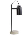 Lámpara de mesa negra 37 cm MUNDAKA_698020