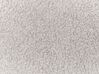 Dekokissen Knoten Bretzelform Teddy-Optik grau 172 x 14 cm 2er Set GLADIOLUS_891063