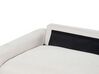 Right Hand Fabric Corner Sofa Off-White MALOY_893683