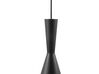 Metal Pendant Lamp Black TAGUS_688358