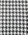 Set med 2 barstolar i sammet svart och vit FALTON_871418