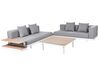 5 Seater Sofa Set with Coffee Tables Grey MISSANELLO_910521