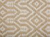 Jutový koberec 50 x 80 cm béžový POZANTI_791008