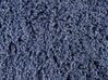 Vyšívaný bavlnený vankúš so strapcami 35 x 55 cm béžová/modrá LUPINUS_838986