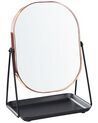 Makeup Mirror 20 x 22 cm Rose Gold CORREZE_848310