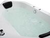 Whirlpool Corner Bath with LED 1400 x 1400 mm White MEVES_698896