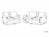 Sofa Set Samtstoff beige 5-Sitzer RONNEBY_767115