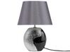 Lampka nocna ceramiczna czarno-srebrna ARGUN_877527