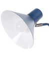 Lampa biurkowa regulowana metalowa niebieska RIMAVA_825859