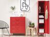 4 Drawer Metal Chest Red ENAGO_811999