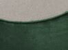 Kulatý viskózový koberec ø 140 cm smaragdově zelený GESI II_793639