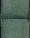 Cadeira de baloiço em tecido verde escuro OULU_855475