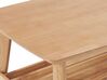 Table basse avec étagère bois clair TULARE_823469