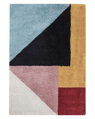 Bavlnený koberec 140 x 200 cm viacfarebný JALGAON