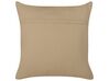 Cotton Cushion 45 x 45 cm Beige COLLOMIA_887622