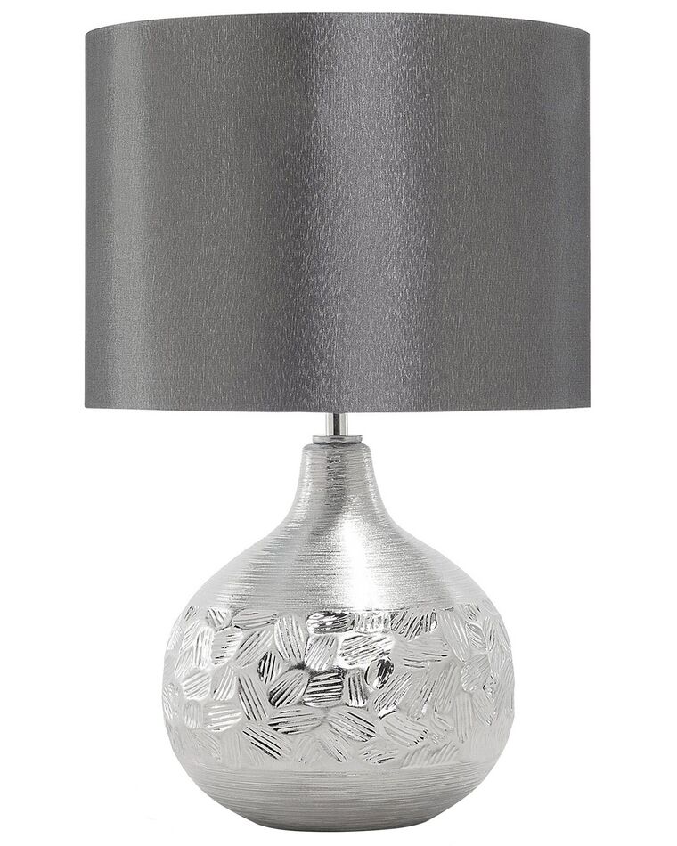 Lampada da tavolo moderna in color argento YAKIMA_543656