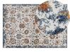 Teppich mehrfarbig 160 x 230 cm abstraktes Muster AKORI_853659