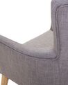 Fabric Armchair Grey ANGEN_802393