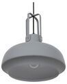 Metal Pendant Lamp Grey TARAVO_713733