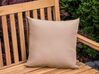 Set of 2 Outdoor Cushions 40 x 40 cm Sand Beige PALAIROS_814155