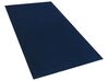 Viskózový koberec 80 x 150 cm tmavě modrý GESI II_806030