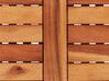 Förvaringslåda akaciaträ mörkbrun 130 x 48 cm RIVIERA_822993