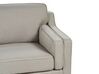 2 Seater Fabric Sofa Beige LOKKA_897614