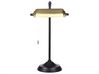Kovová stolní lampa zlatá/ černá MARAVAL_851470