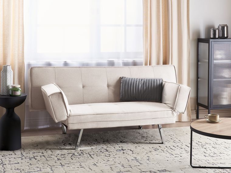 Sofa 3 Seater SOVIK Fabric Beige