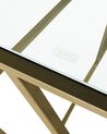 Table console dorée en verre ORLAND_744304