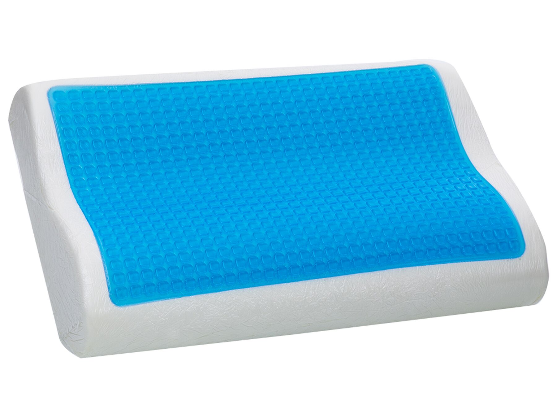 Oreiller en mousse à mémoire de forme avec gel 50 x 30 cm MOCO Beliani.fr
