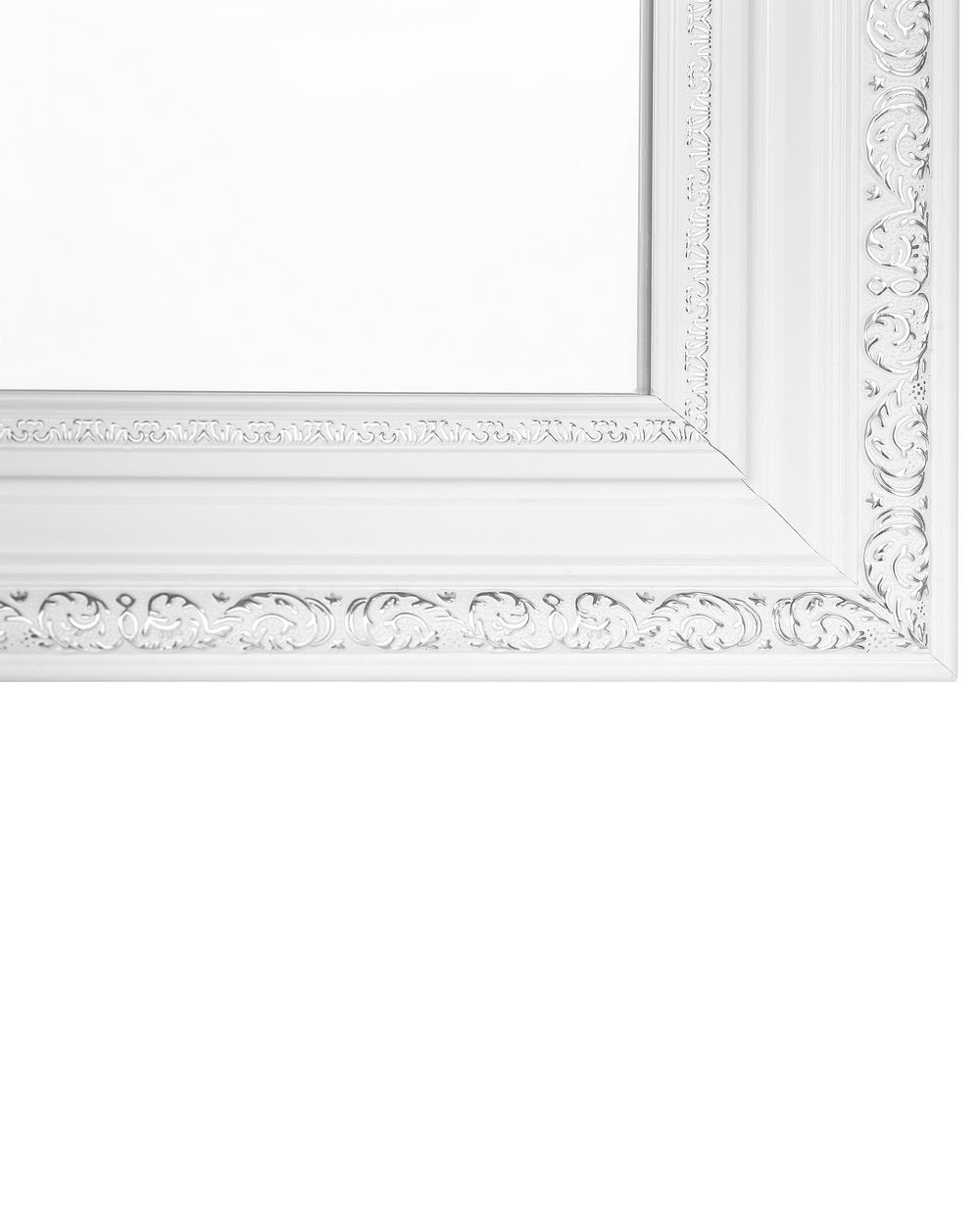 Wandspiegel weiss / silber rechteckig 50 x 130 cm VERTOU | Kauf ohne