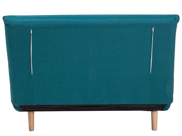 Fabric Single Sofa Bed Blue SETTEN Beliani.co.uk
