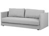Fabric Sofa Bed with Storage Grey EKSJO_729039